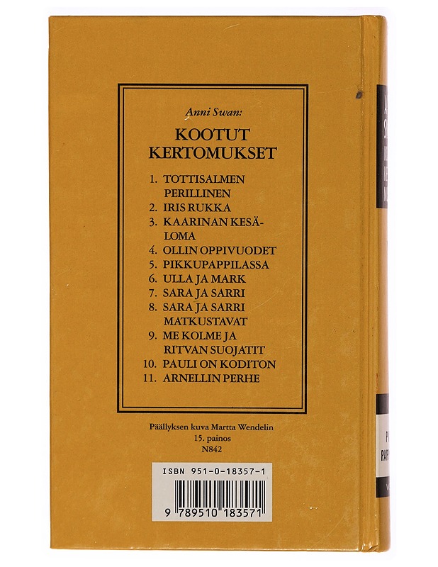 Kootut kertomukset V: Pikkupappilassa - Anni Swan - Nuorten kirjat - 10105313993 - 1