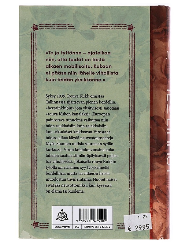 Rouva Kukkin tytöt : 1 Ilolinnut - Mart Sander - Romaanit ja novellit - 10105314003 - 1