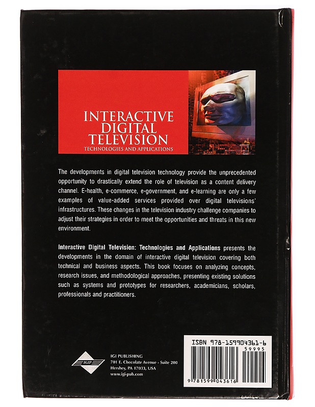 Interactive digital television : technologies and applications - George Lekakos - Tietokirjat ja oppaat - 10105314046 - 1
