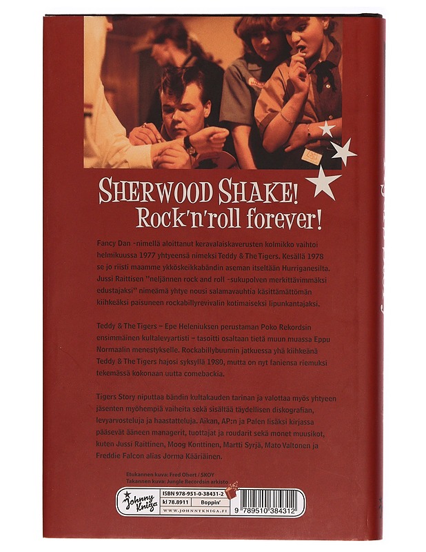 Tigers story : Teddy & The Tigersin tarina - Janne Salmi - Kirja lahjaksi - 10105314050 - 1