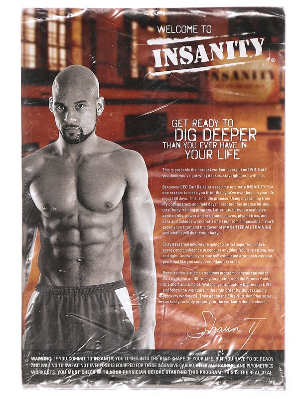 Beachbody Insanity 60 day Total Body Conditioning Programme Sealed - Lehdet - 10105314116 - 0