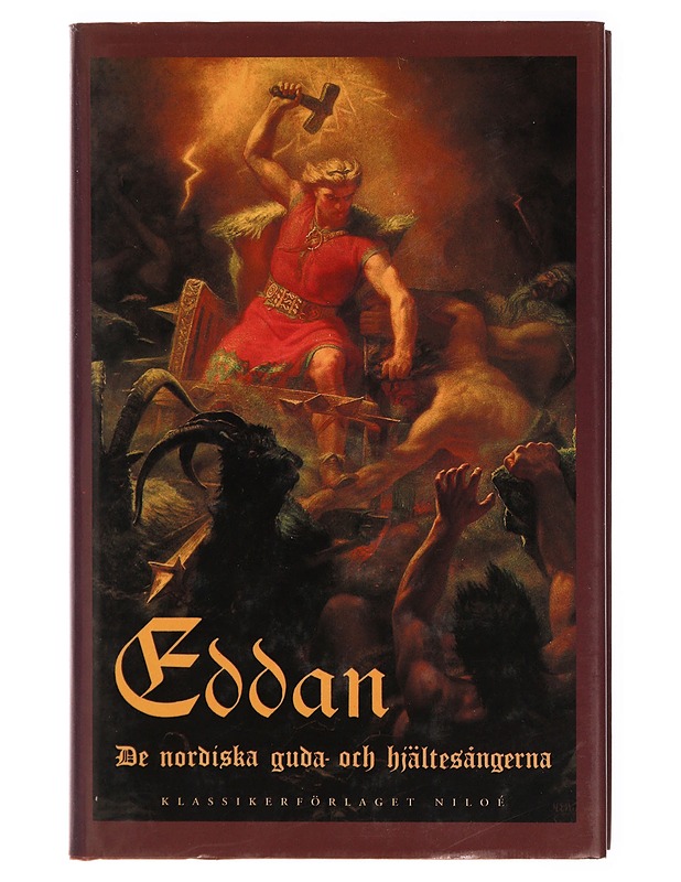 Eddan : de nordiska guda- och hjältesångerna - Brate, Erik - Fantasia- ja scifi - 10105314516 - 0