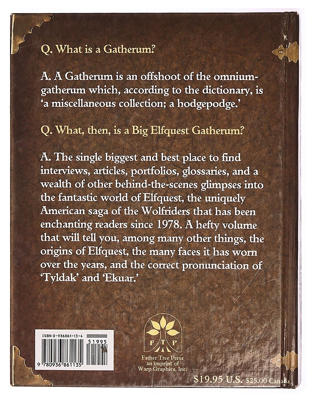 The big Elfquest gatherum : the combined volumes - Wilkerson, Cherie - Tietokirjat ja oppaat - 10105314804 - 1