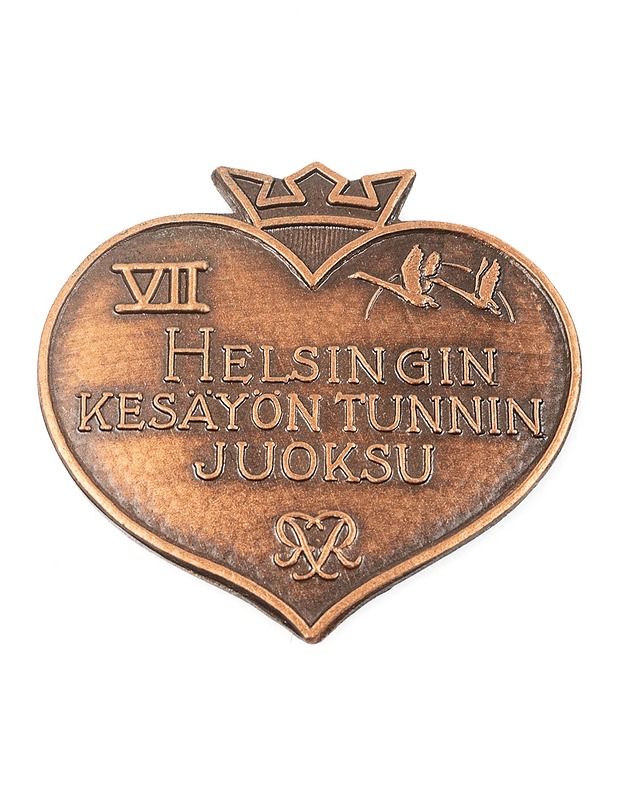 VII Helsingin Kesäyön tunnin juoksu mitali - Koriste-esineet - 10105314913 - 0
