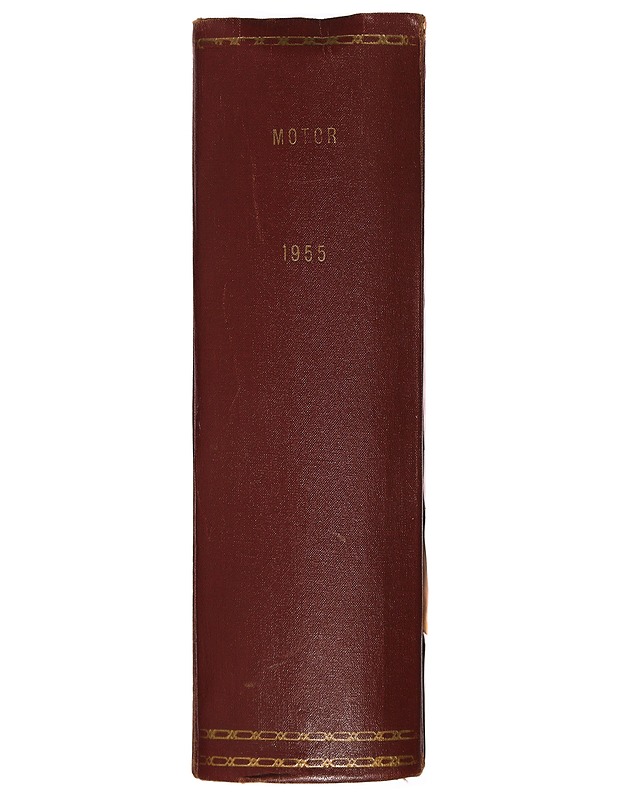 Motor 1955 : Autokuvalehti - Tietokirjat ja oppaat - 10105314965 - 1