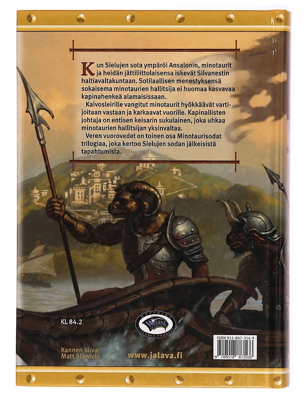 Minotaurisodat. Osa II, Veren vuorovedet - Knaak, Richard A. - Fantasia- ja scifi - 10105315006 - 1