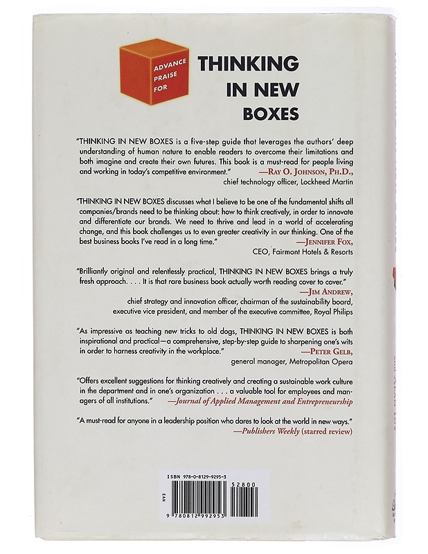 Thinking in New Boxes - Luc De Brabandere, Alan Iny - Tietokirjat ja oppaat - 10105315065 - 1