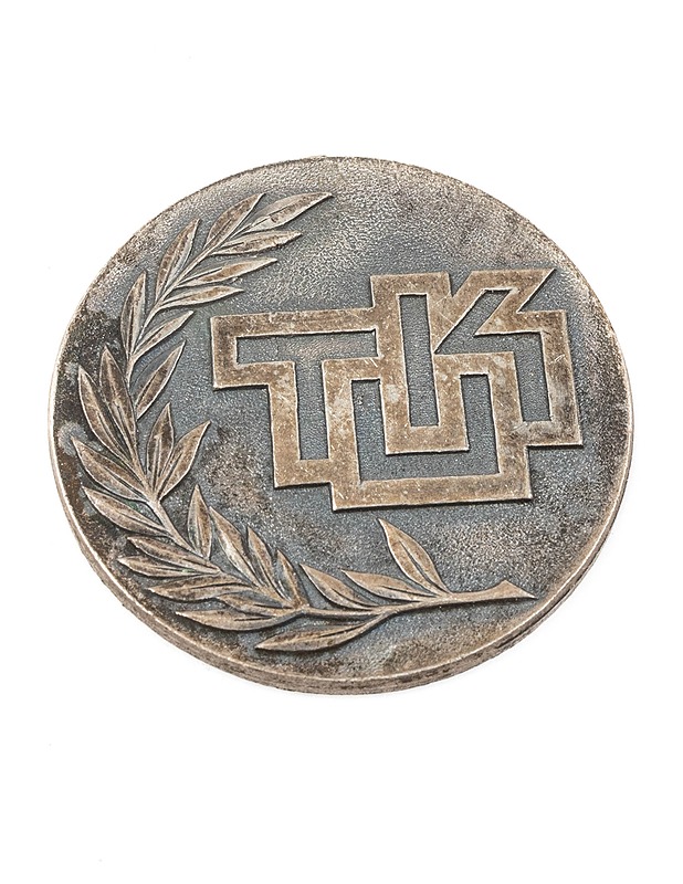 Työväen urheiluseurojen keskusliitto maastojuoksu mitali - Koriste-esineet - 10105315116 - 0