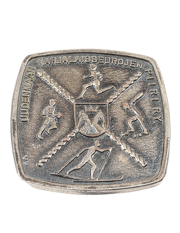 Uudenmaan Karjalaisseurojen piiri ry joukkue mitali - Koriste-esineet - 10105315221 - 0
