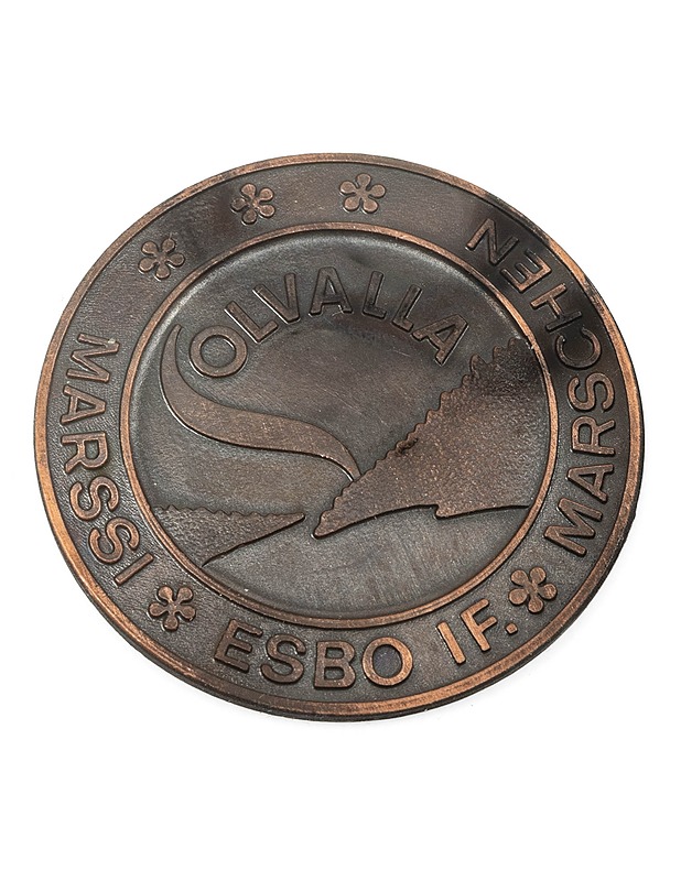 Solvalla marssi Espoo 1974 mitali - Koriste-esineet - 10105315238 - 0