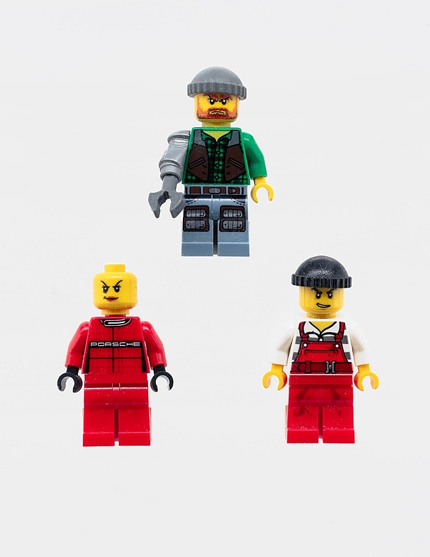 LEGO minifiguuri, 3 kpl - Lasten lelut - 10105315258 - 0