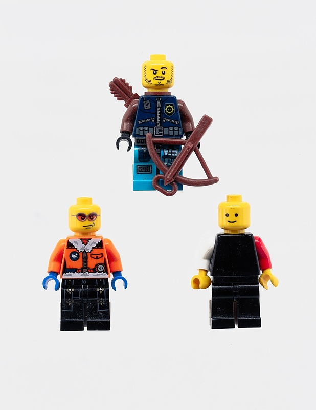 LEGO minifiguuri, 3 kpl - Lasten lelut - 10105315272 - 0