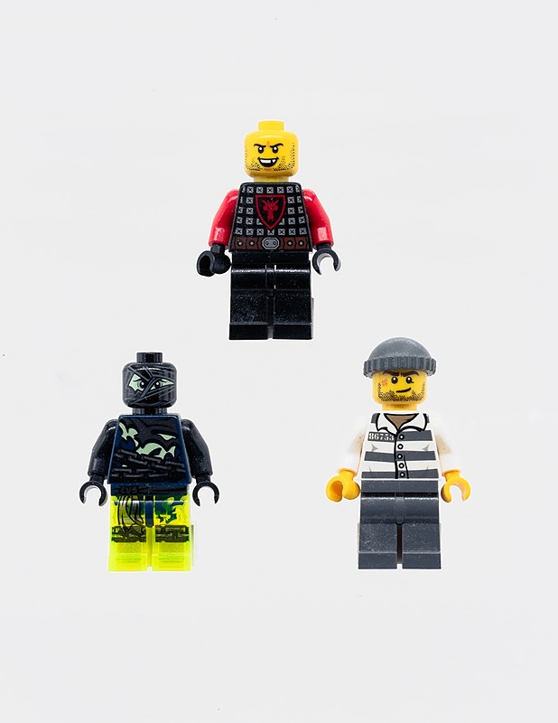 LEGO minifiguuri, 3 kpl - Lasten lelut - 10105315278 - 0