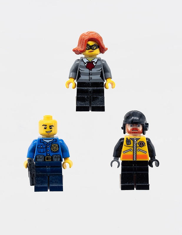 LEGO minifiguuri, 3 kpl - Lasten lelut - 10105315287 - 0