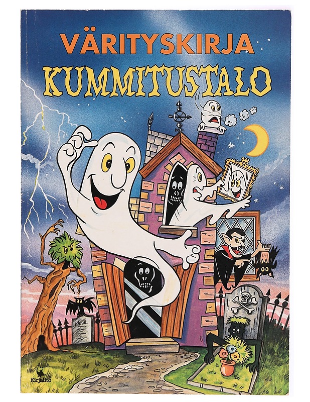 Värityskirja kummitustalo - Lastenkirjat - 10105315297 - 0