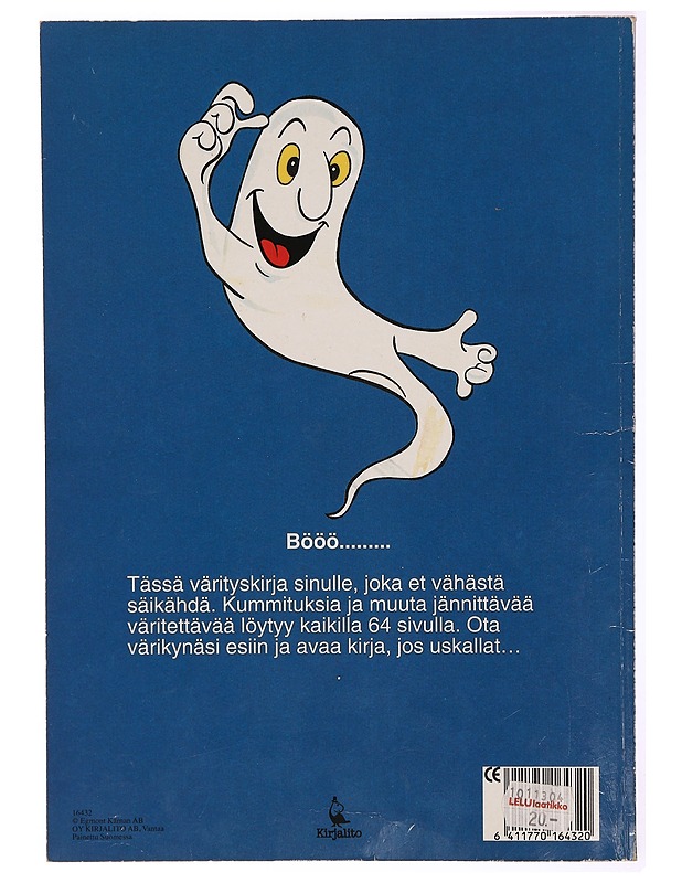 Värityskirja kummitustalo - Lastenkirjat - 10105315297 - 1