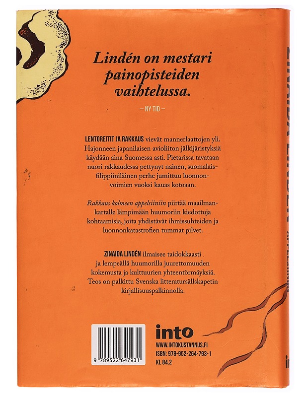 Rakkaus kolmeen appelsiiniin - Lindén, Zinaida - Romaanit ja novellit - 10105315409 - 1