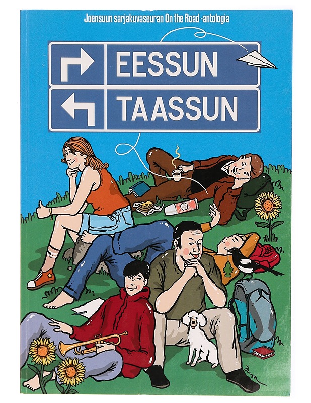 Eessuntaassun : Joensuun Sarjakuvaseuran On the road -antologia - Jokke Saharinen - Sarjakuvat - 10105315430 - 0
