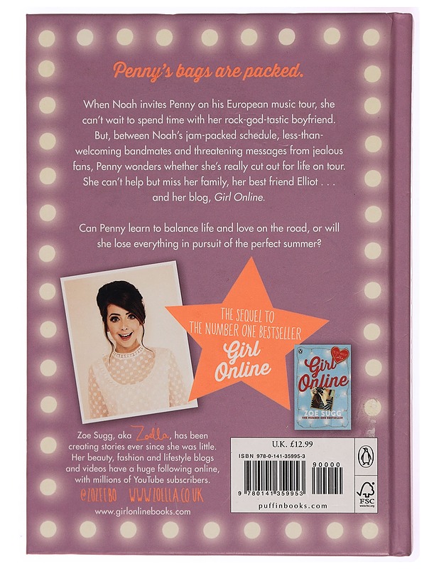 Girl online. On tour - Zoe Sugg - Romaanit ja novellit - 10105315585 - 1
