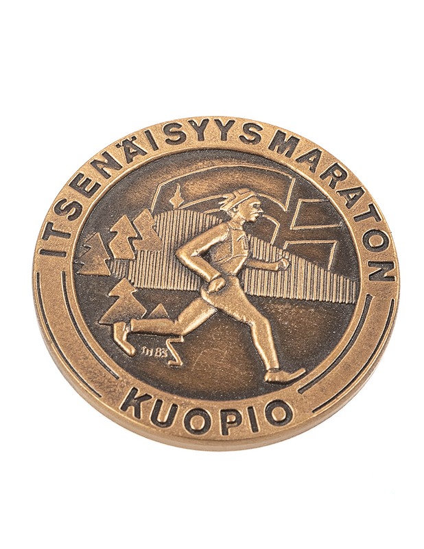 Itsenäisyyysmaraton Kuopio mitali - Koriste-esineet - 10105315588 - 0