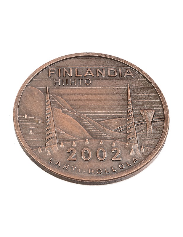 SPORRONG Finlandia-hiihto Lahti-Hollola 2002 mitali - Koriste-esineet - 10105315629 - 0