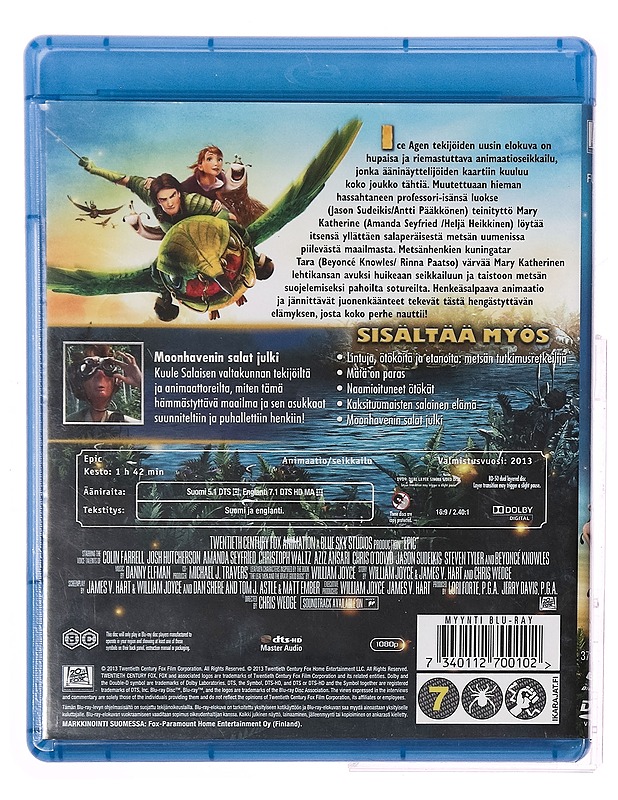 Salainen valtakunta - Blu-ray - Blu-ray-levyt - 10105315666 - 1