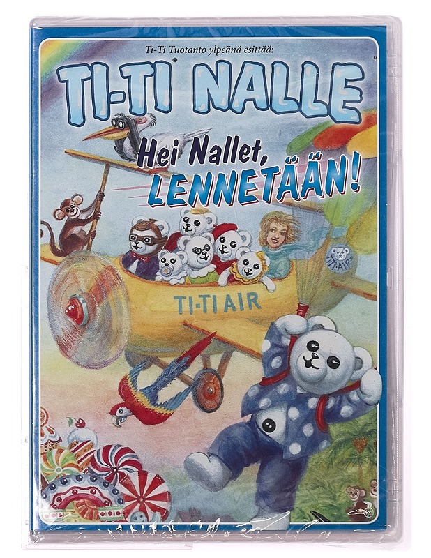 Ti-Ti Nalle : Hei Nallet, lennetään! - DVD - DVD-elokuvat - 10105315669 - 0