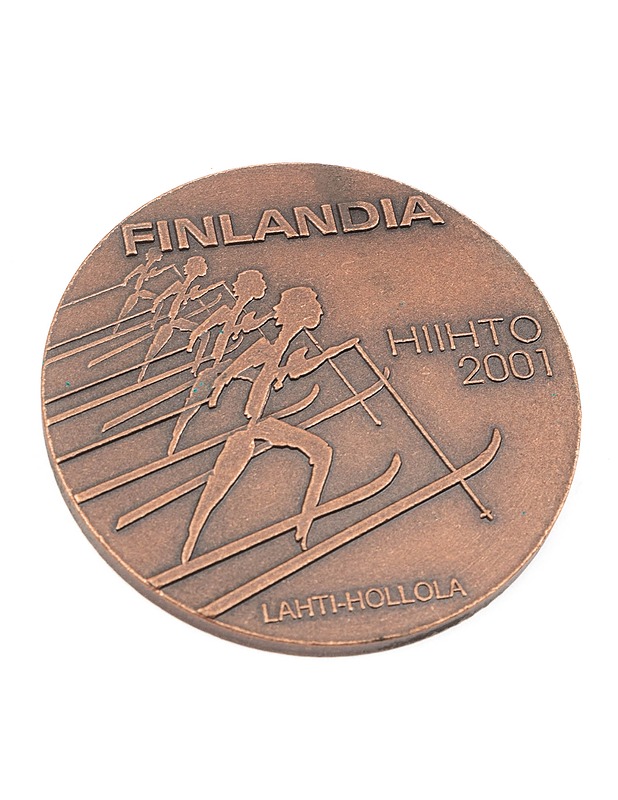 Finlandia-hiihto Lahti-Hollola 2001 mitali - Koriste-esineet - 10105315675 - 0