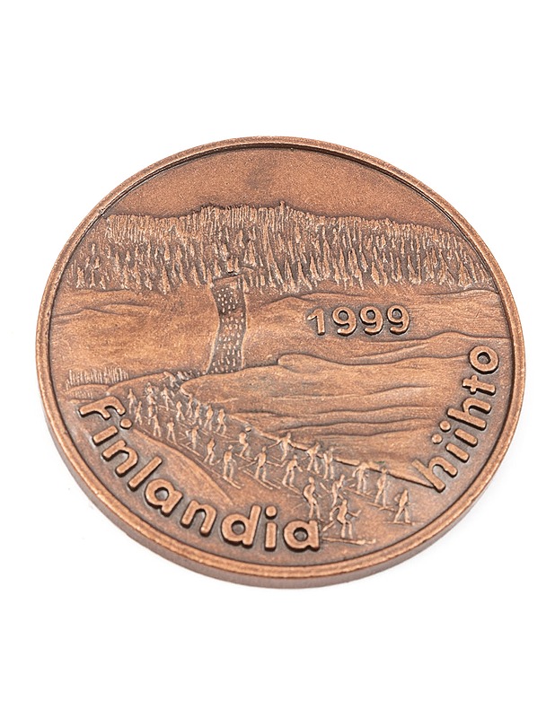 Finlandia-hiihto 1999 mitali - Koriste-esineet - 10105315678 - 0