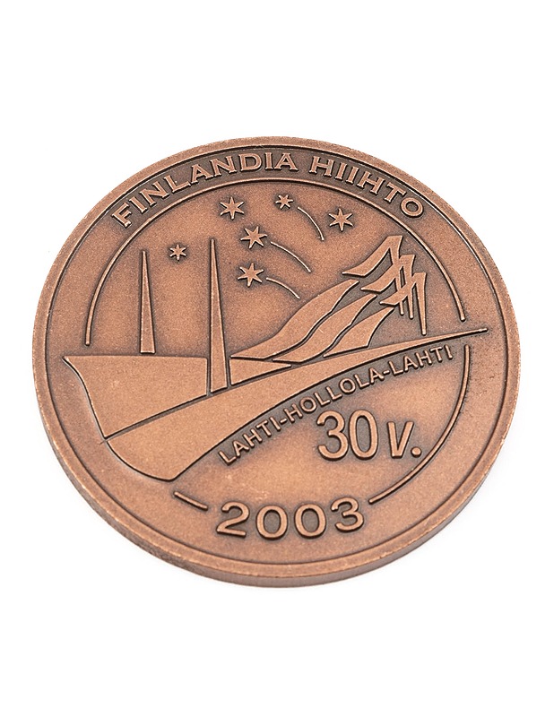 Finlandia-hiihto Lahti-Hollola-Lahti 30 v 2003 mitali - Koriste-esineet - 10105315737 - 0