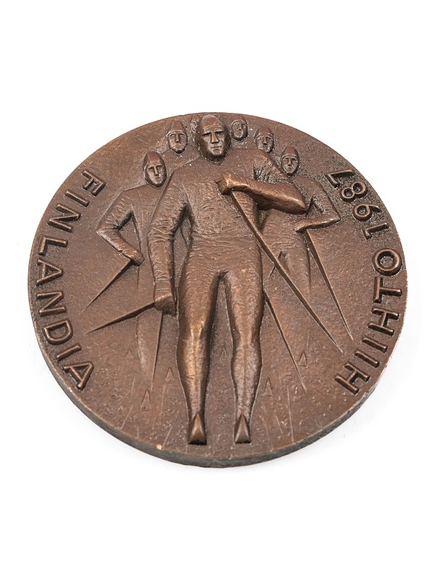 Finlandia-hiihto 1987 mitali - Koriste-esineet - 10105315847 - 0