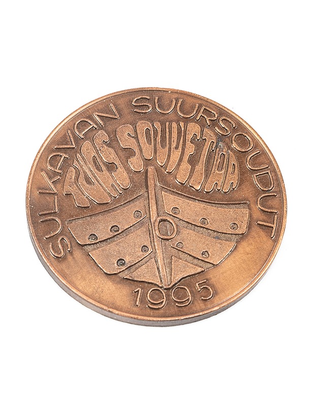 Sulkavan Suursoudut Tuas Souvetaa 1995 mitali - Koriste-esineet - 10105315899 - 0