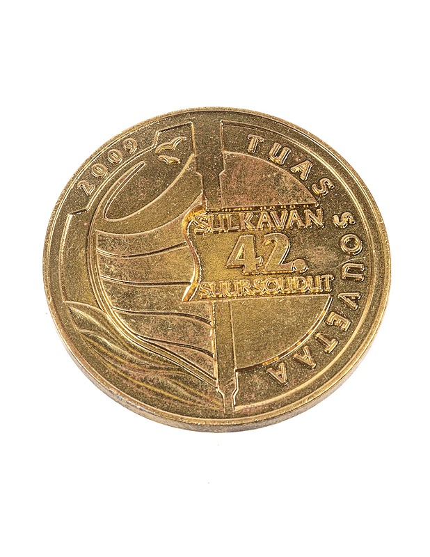 SPORRONG Sulkavan Suursoudut Tuas Souvetaa 42. juhlasoutu 2009 mitali - Koriste-esineet - 10105315931 - 0