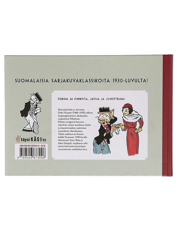 Saku Sämpylä, Eetu ja Riku : kuvasarjoja vuosilta 1931-32 - Vesanto, Poika - Harrastekirjat - 10105316026 - 1