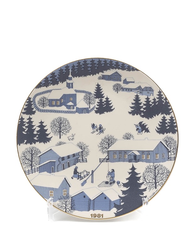 ARABIA Joululautanen 1981 - Designsuosikit - 10105316029 - 0