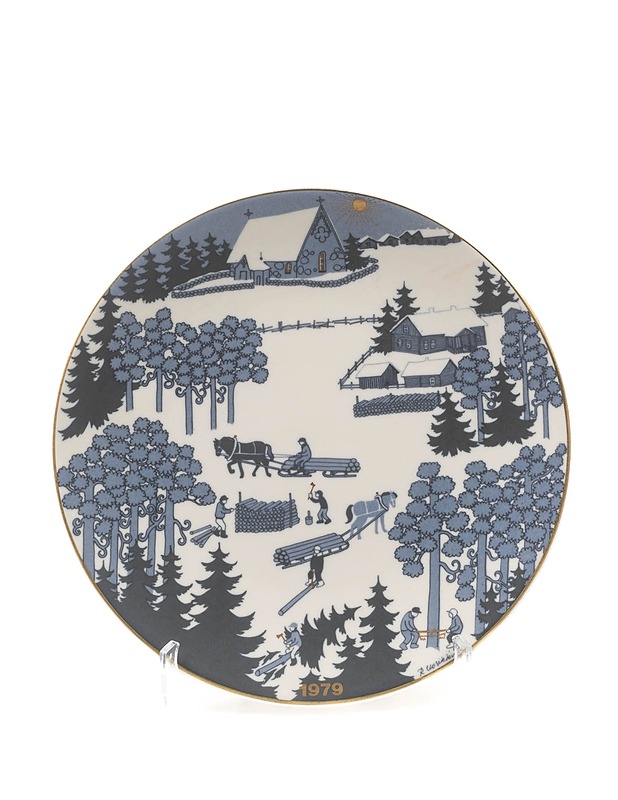 ARABIA Joululautanen 1979 - Designsuosikit - 10105316034 - 0