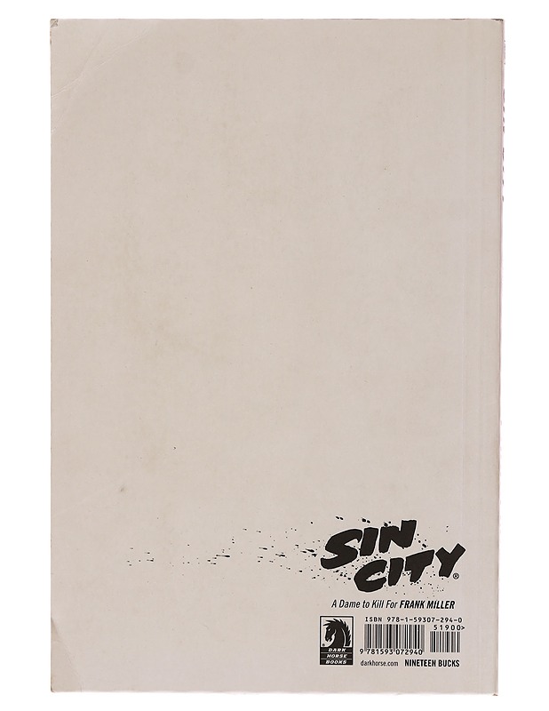 Frank Miller's Sin City. 2 : A dame to kill for - Frank Miller - Sarjakuvat - 10105316056 - 1
