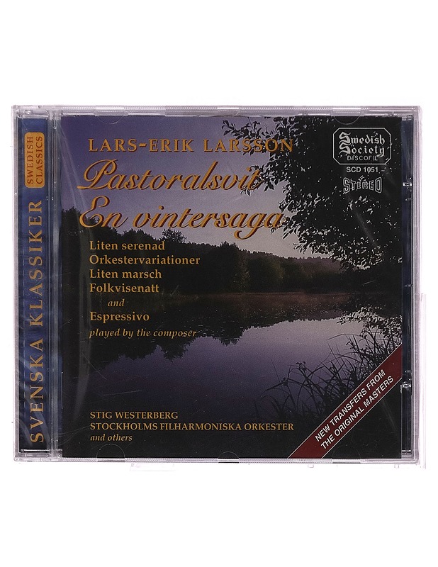Pastoralsvit / En Vintersaga / Liten Serenad / Orkestervariationer / Liten Marsch / Folkvisenatt / Espressivo - CD - CD-levyt - 10105316111 - 0