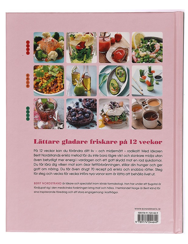12 veckor till friskare liv och smalare midja - Nordstrand, Berit - Ruokakirjat - 10105316179 - 1