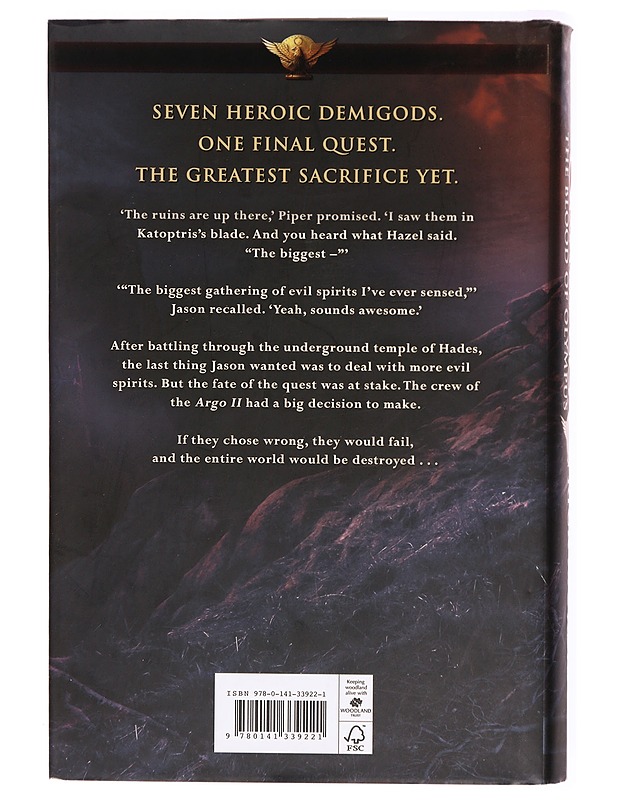 The blood of Olympus - Rick Riordan - Fantasia- ja scifi - 10105316341 - 1