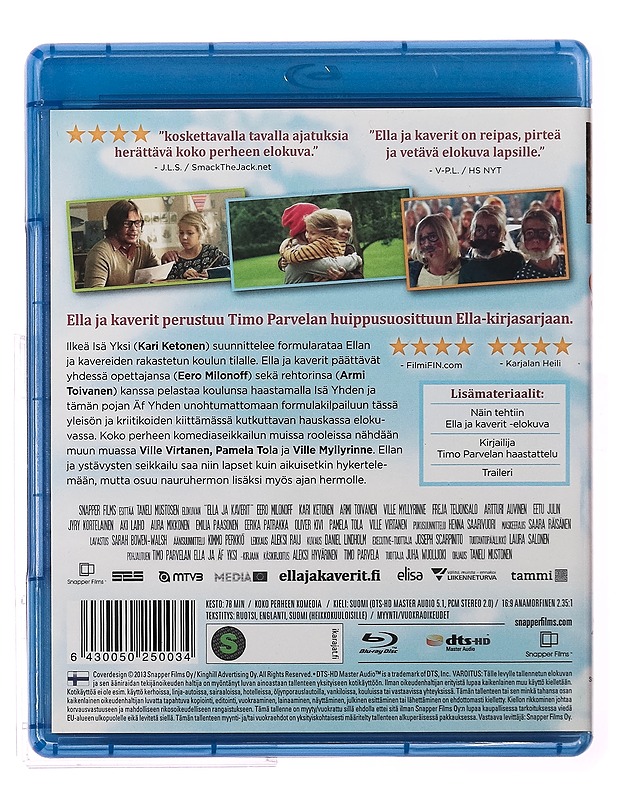 Ella ja Kaverit - Blu-ray - Blu-ray-levyt - 10105317141 - 1
