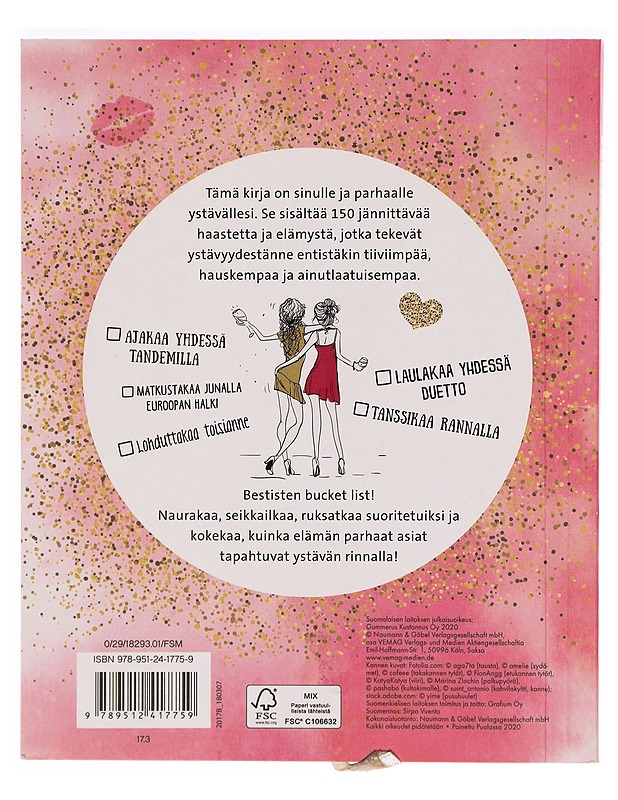 Bucket list - Bestikset - Warkus Iris - Tietokirjat ja oppaat - 10105317290 - 1