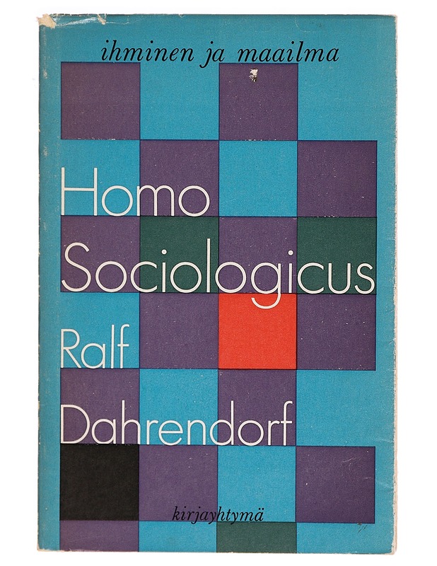 Homo sociologicus - Ralf Dahrendorf - Kaunokirjallisuus - 10105317292 - 0
