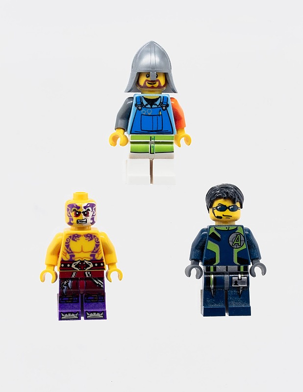LEGO minifiguuri, 3 kpl - Lasten lelut - 10105317417 - 0