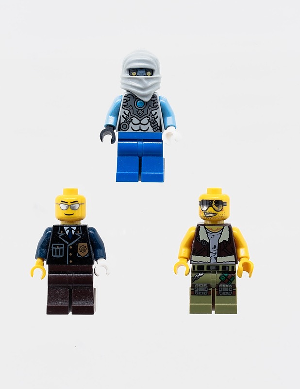 LEGO minifiguuri, 3 kpl - Lasten lelut - 10105317429 - 0
