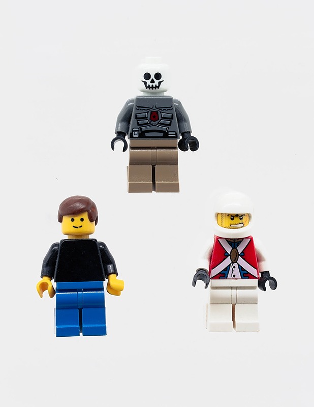 LEGO minifiguuri, 3 kpl - Lasten lelut - 10105317433 - 0