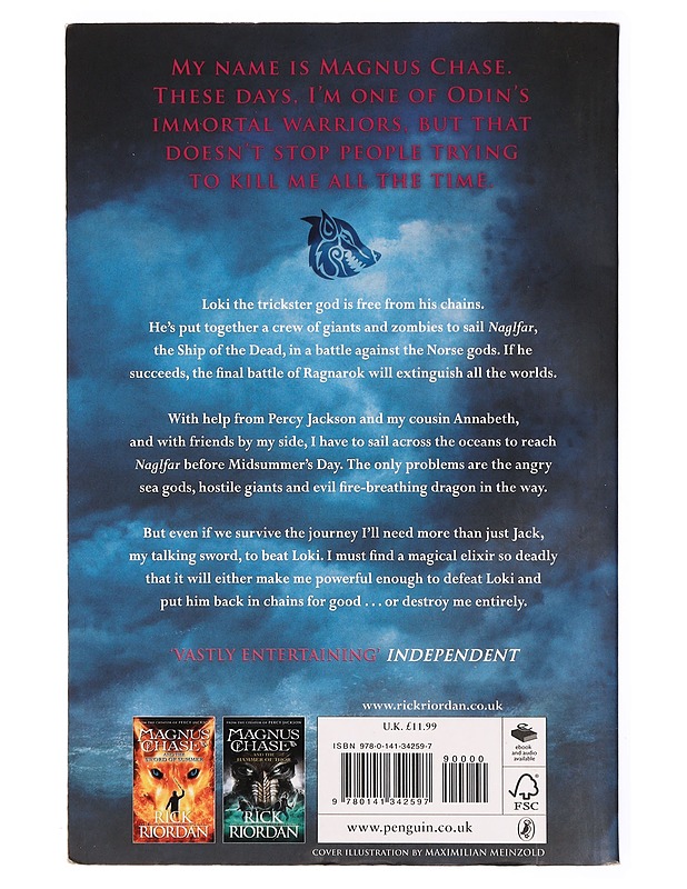 Magnus Chase : the ship of the dead - Rick Riordan - Fantasia- ja scifi - 10105317438 - 1