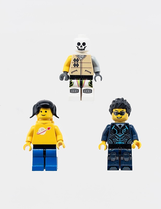 LEGO minifiguuri, 3 kpl - Lasten lelut - 10105317479 - 0