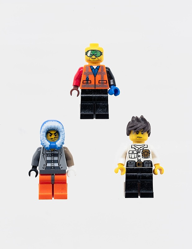 LEGO minifiguuri, 3 kpl - Lasten lelut - 10105317480 - 0