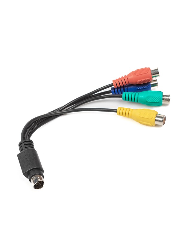 4x RCA-naarasliitin videoliittimeen - Muu elektroniikka - 10105317513 - 0